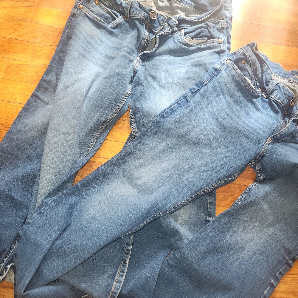 Women's Wrangler Patch Jeans bootcut